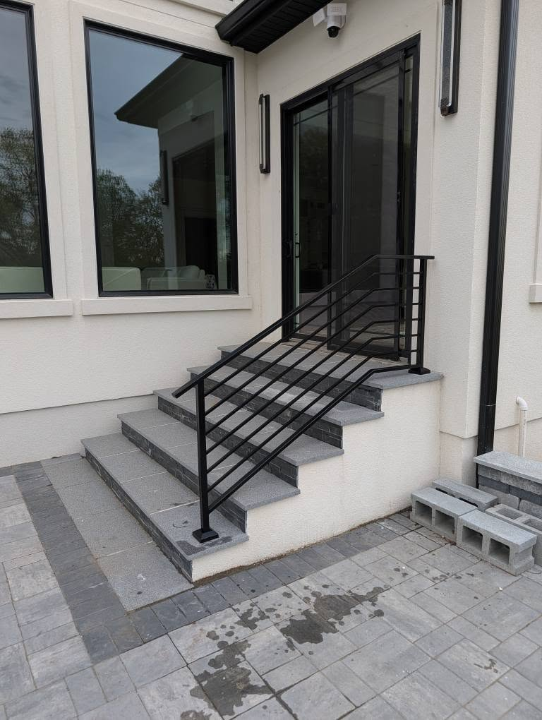 Horizontal Bar Stair Railing