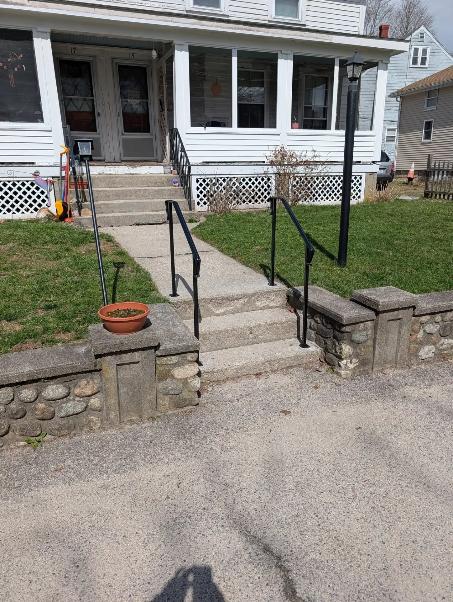 Walkway Handrail Pair